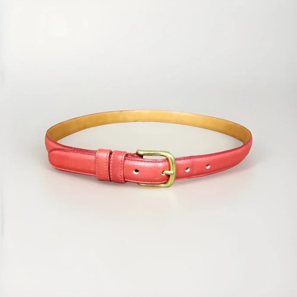 Coach | Accessories | Coach Vtg Red Glove Tanned Leather  display picture 1